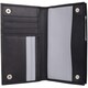 image 2 of Genuine Soft Leather Bi-Fold RFID Protected Multi-Colour Purse | Black | Black