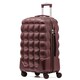 image 1 of Flight Knight Bubble Suitcase Ryanair easyJet Jet2 Approved 8 Wheel Hardcase Suitcases Cabin or Medium & Large Check-in Sizes | Red | Burgundy | Medium