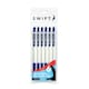 image 1 of Pack of 6 Blue Retractable Ballpoint Pens