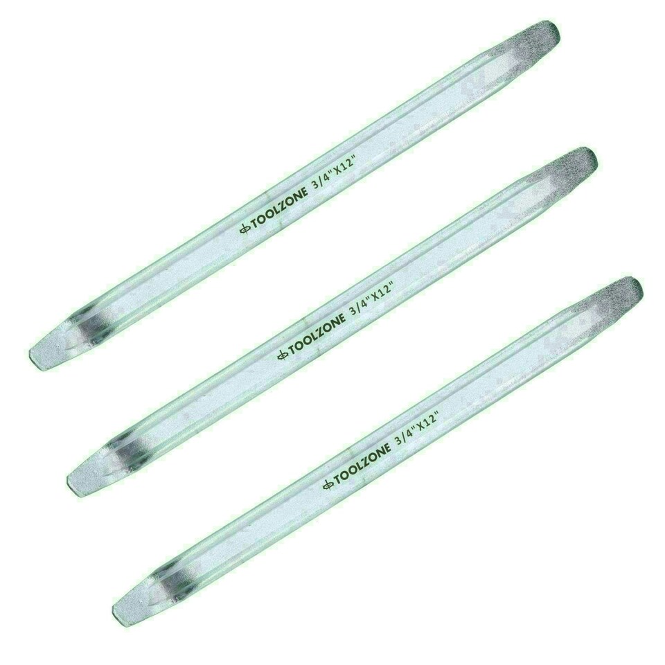 image 1 of 12" Tyre Lever Pry Bar Remover Removal Tool for Motorbikes Bikes Cars 3pc