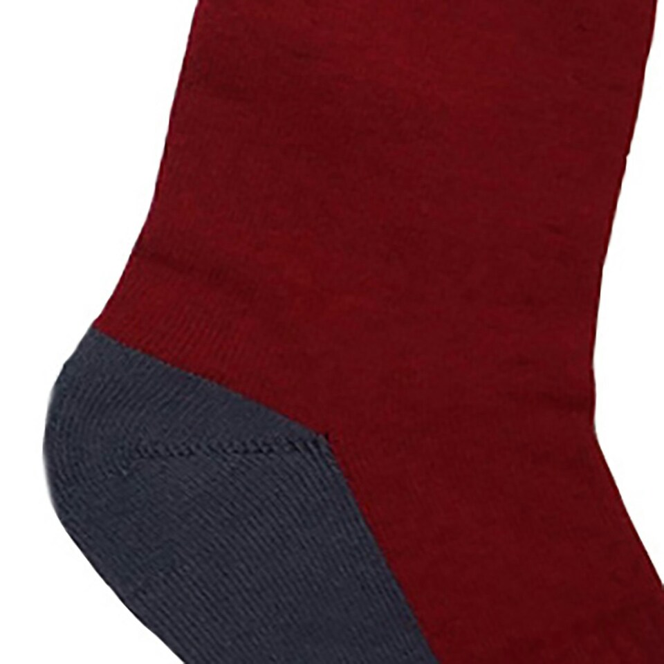 image 1 of Coco Equestrian Red Unisex Child Breathable Knee High Long Boot Horse Riding Socks - 1 Pair Red