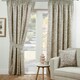image 5 of Aviary Pencil Pleat Curtains - Beige - 117cm x 183cm