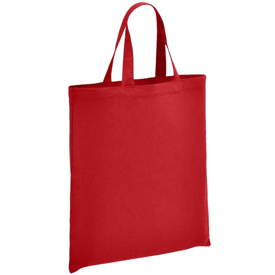 Brand Lab Organic Cotton Shopper Bag - Red - One Size Red