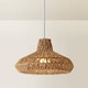 image 4 of ValueLights Natural Woven Natural Ceiling Pendant Light Shade Weave Rope Lampshade | Brown