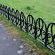 image 7 of Traditional Black Plastic Garden Lawn Edging (56cm x 30cm) - 5 Panels