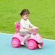 image 2 of AIYAPLAY Ride on Toy, Foot to Floor Design with Music, Light, Horn, Pink