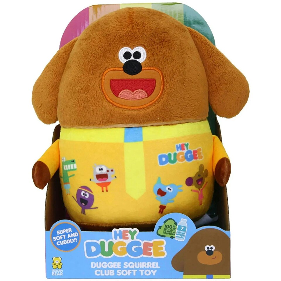 image 1 of Hey Duggee Squirrel Club Soft Toy