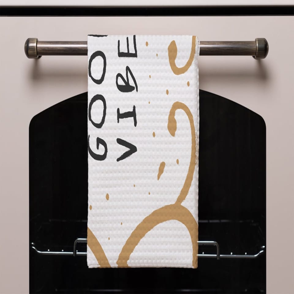 image 1 of Good Vibes (Kitchen Towel)
