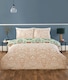 image 4 of Heritage Flora Microfibre Reversible Duvet Cover Set with Pillowcase | Multi | Single