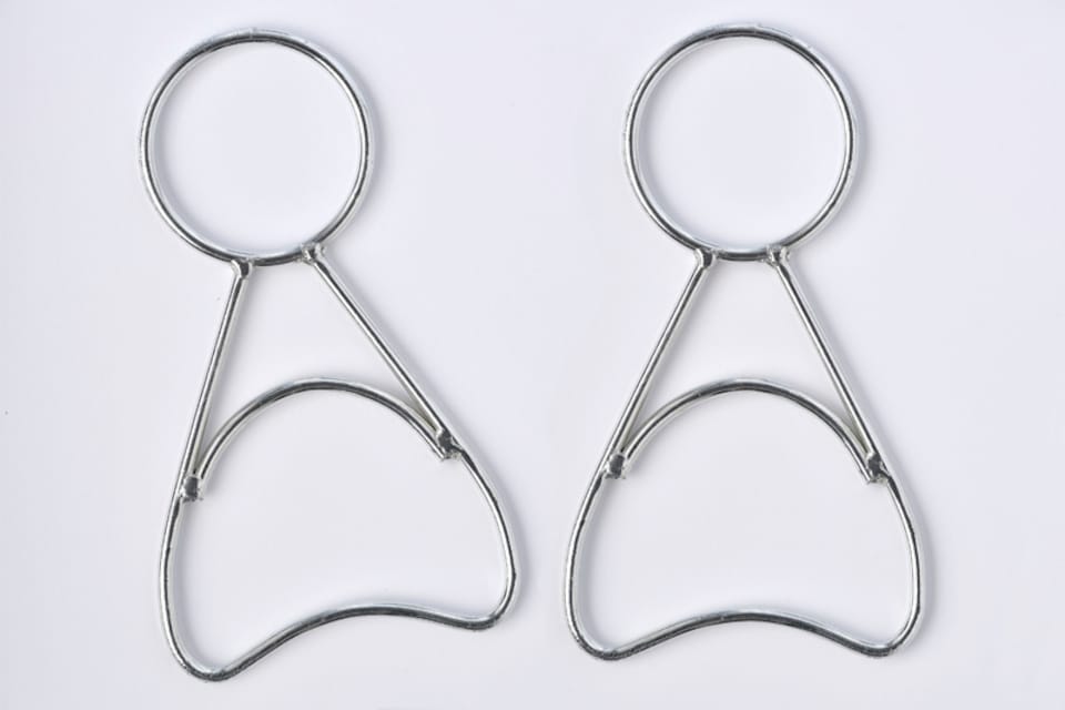 image 1 of Hammock Shortener Angel Length Adjuster | Silver