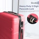 image 5 of Groundlevel 4 Piece Regency Hard Shell Travel Luggage Trolley Set | Grey | Grey