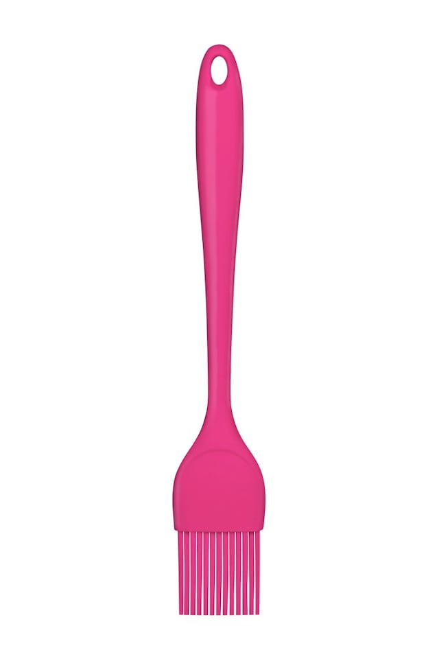 image 1 of Zing Pink Peony Silicone Pastry Brush