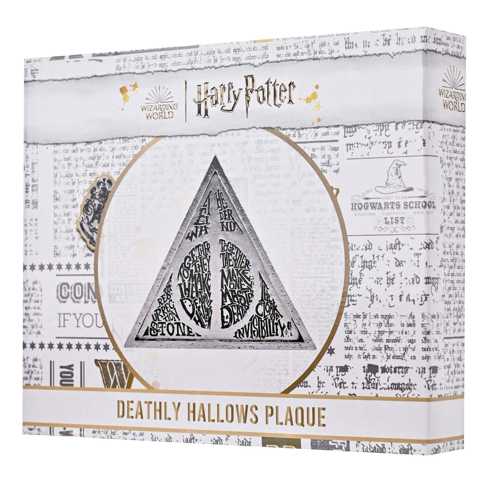 image 1 of Warner Bros Harry Potter Dark Arts Triangle - Deathly Hallows | Silver
