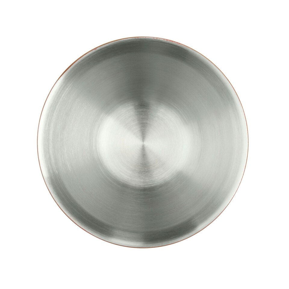 image 1 of Set of 2 Stainless Steel Espresso Coffee Cups – 90ml Double Wall Insulated Mini Drinking Mugs Orange