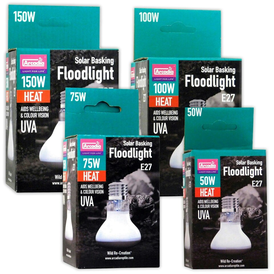 image 1 of Arcadia Basking Solar Flood Light UV-A N/A | 50W
