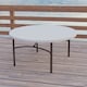 image 6 of Side table Lifetime Cream 152 x 74 x 152 cm Steel Plastic N/A