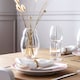 image 2 of Villeroy & Boch Rose Garden Set of 4 White Wine Goblets