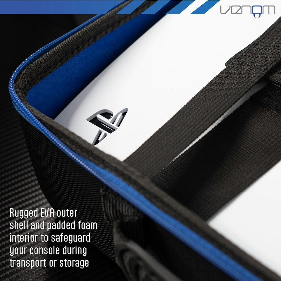 image 1 of Venom PS5 Console Carry Case for Slim & Pro Black