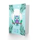 image 2 of Kawaii Owl Perch Birthday You are 3 3rd Greeting Card