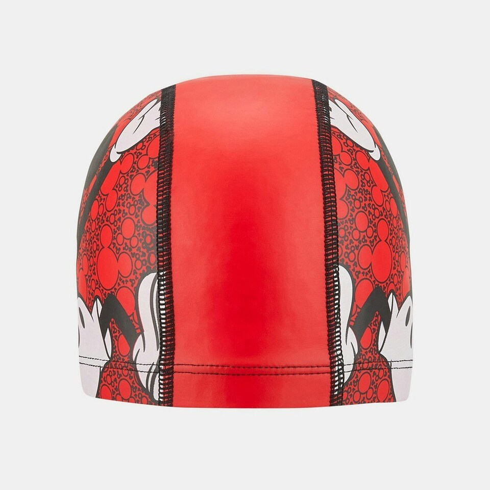 image 1 of Disney Childrens/Kids Mickey Mouse Speedo Pace Swim Cap - Red - One Size