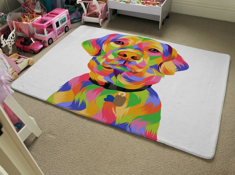 image 1 of Amazing Illustration Pop Art (Rug) | Multi | M