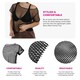image 2 of Black 80s Mesh top Black | XL