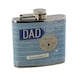 image 2 of DAD HIP FLASK WITH AGE COMES WISDOM SOMETIMES