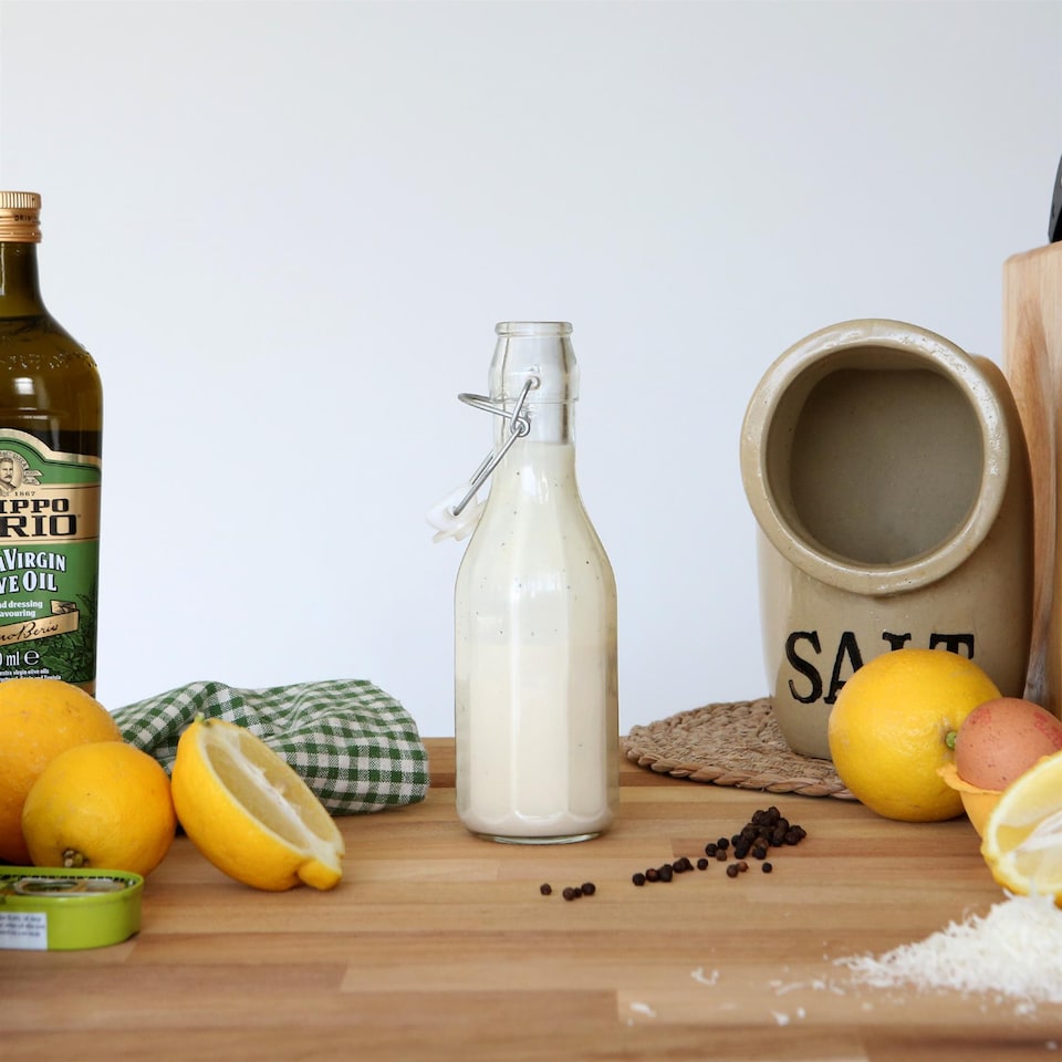 image 1 of Argon Tableware Glass Bottle with Swing Top - 250ml | Clear | Clear | One Size