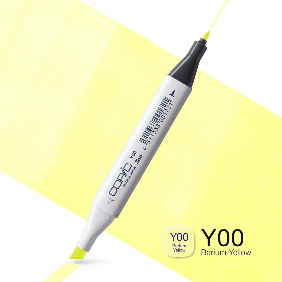 image 1 of Copic Marker Pen, Barium Yellow, Single Pen