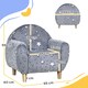 image 7 of AIYAPLAY Kids Armchair, Glow in the Dark Chair for Bedroom 