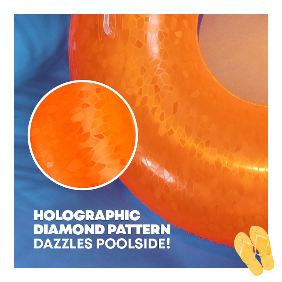 image 1 of SPLASH Inflatable Swim Ring for Pool and Beach Use