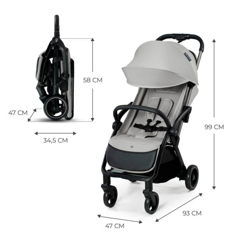 image 1 of Kinderkraft Easy Fold Compact Pushchair Apino