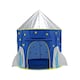 image 6 of Living and Home Round Kids Playhouse SpaceshipTent for Boys - Blue