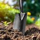 image 2 of Garden Border Digging Spade Strong Carbon Steel Gardening Hand Tool