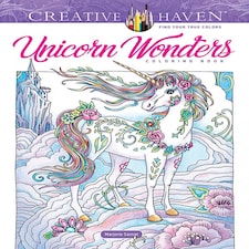 Creative Haven Unicorn Wonders Coloring Book by Marjorie Sarnat - Creative Haven