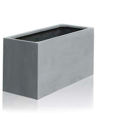 Primrose Polystone Small Grey Patio Trough Planter 80cm