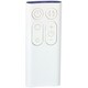 image 3 of Dyson AM06 AM07 AM08 Cool Desk Tower Fan Remote Control in White 965824-01 White