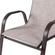 image 3 of Garden chair Neila 56 x 68 x 93 cm Brown Steel Brown