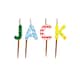 image 1 of Name Birthday Cake Candle Set - Jack