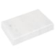 image 1 of Argon Tableware Rectangle Marble Placemats - 30cm x 20cm - White - Pack of 6 | White | White