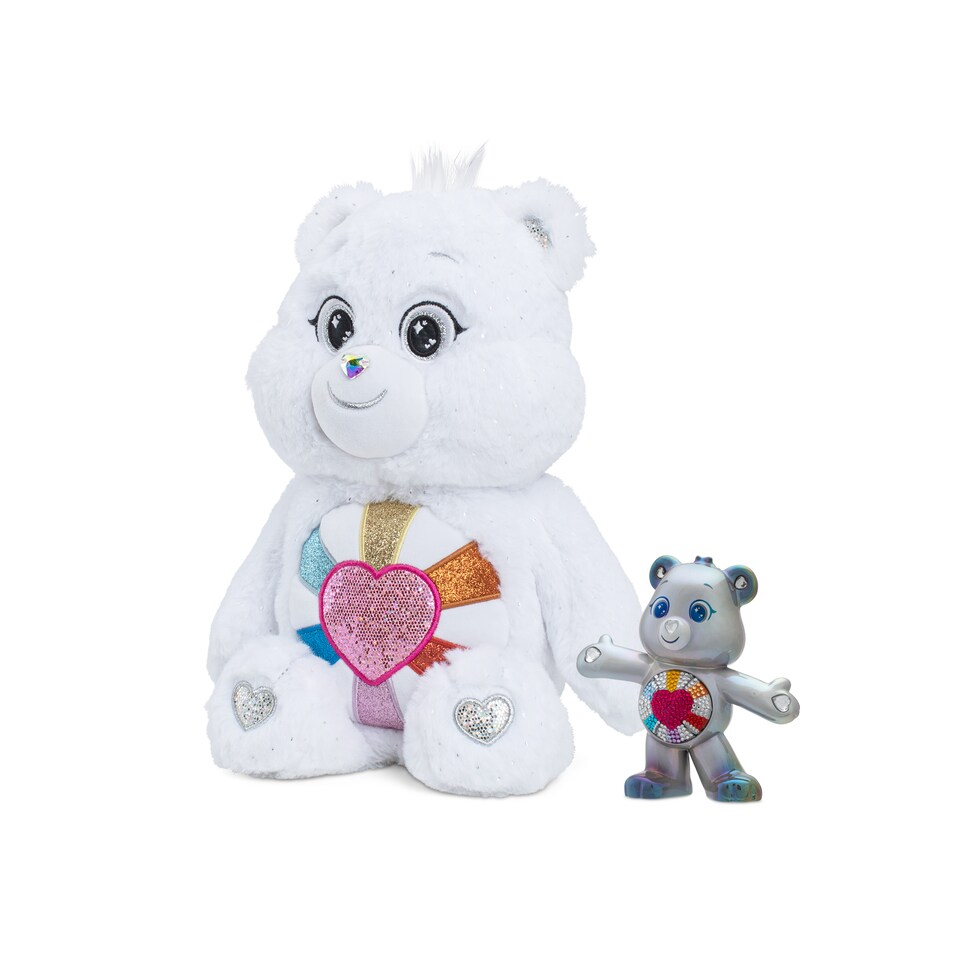 image 1 of Limited Edition 35cm Hopeful Heart Care Bear