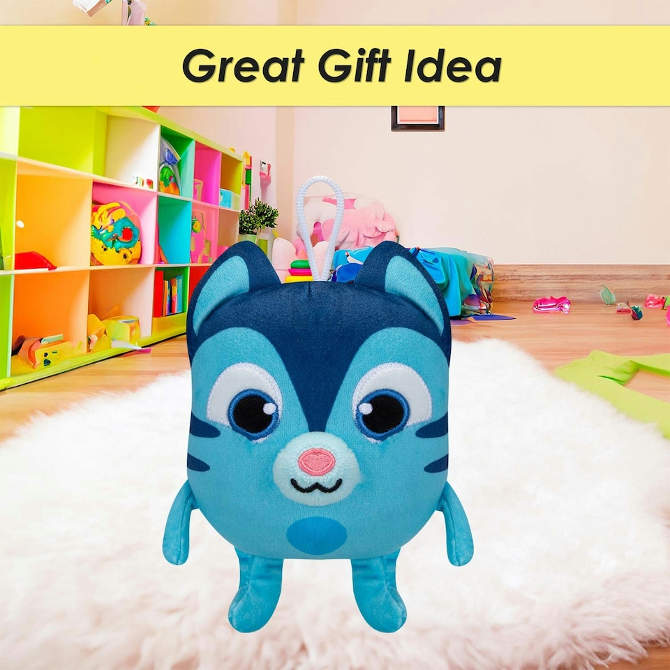 image 1 of Jet Pinata Smashlings Soft Toy Cute Plushie Huggable Cuddly 15cm Blue