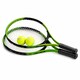 image 5 of 2 Player Junior Tennis Set with 23 Inch Aluminium Rackets, Balls & Carry Bag