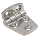image 6 of Polished Door Hinge 4 Pack Stainless Steel 56mm x 38mm 316 Marine Cabin Hatch Silver