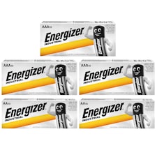 Energizer AA & AAA Industrial Batteries - Pack of 50 (20x AA & 30x AAA) | Chrome | Not provided | 5