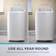 image 3 of Daewoo 12000 BTU 4 In 1 Portable Air Conditioner With Heating | White | 12000 BTU