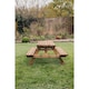 image 3 of Valley Deluxe Picnic Table - Timber - L180 x W150 x H76 cm - Partially Assembled