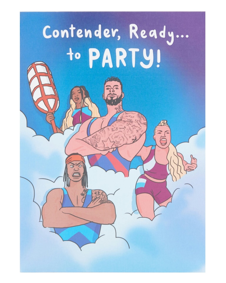 image 1 of Humour Birthday Card - Gladiators