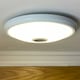 image 3 of CGC RIZZO White Round Ceiling Light With Motion Sensor White
