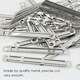 image 3 of Pack of 50 Metal Paper Fasteners - Binding